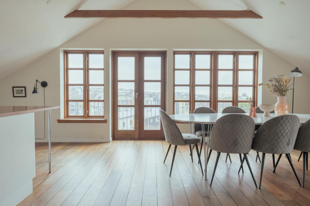Penthouse / 4 Bedroom / Downtown / Harbour View Tórshavn Eksteriør billede